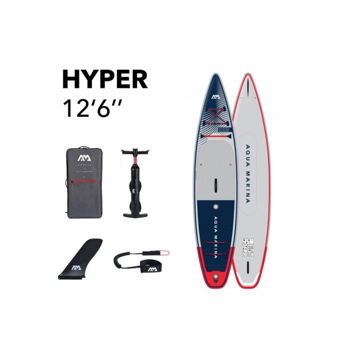 SUP-доска надувная для туризма AQUA MARINA  HYPER - Артикул 4168 - Фото 1