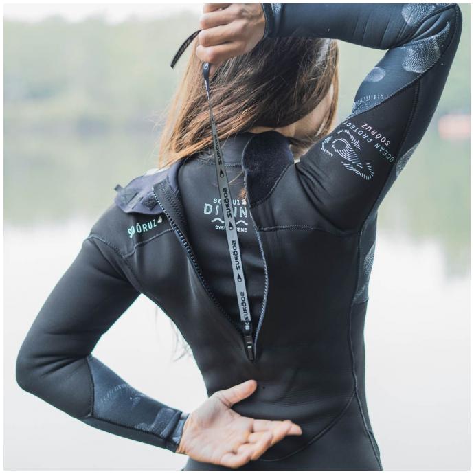 ГИДРОКОСТЮМ :ЖЕНСК. SOORUZ «DIVINE» 3/2 ММ  - S4 WW32BZDIVBK–BLACK - Цвет Черный - Фото 5