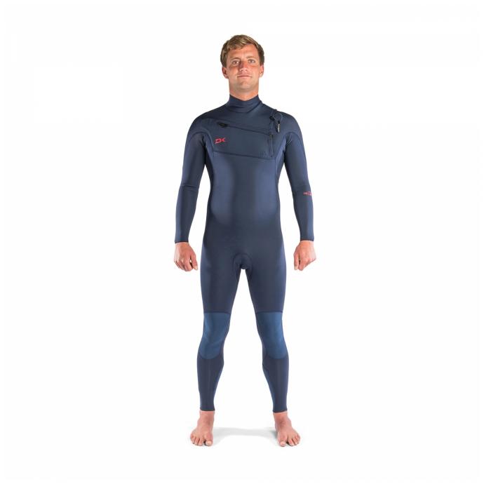 Гидрокостюм Dakine Mens Mission C/Z Full Suit 4/3 Ink Blue Port - DK01M43MZC2 - Цвет Синий - Фото 1