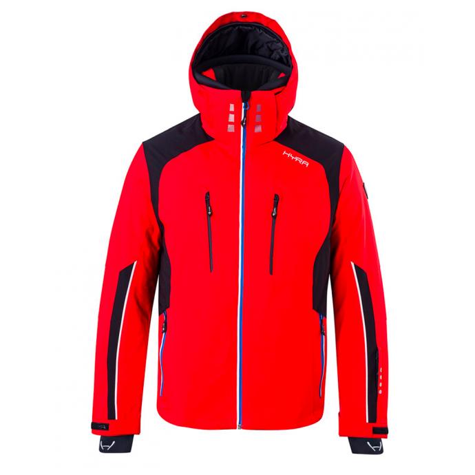 Горнолыжная куртка премиум-класса HYRA «MAYRBERG» - HMG1208-Red/Black - Цвет Красный - Фото 11