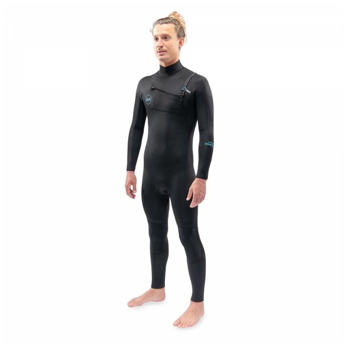 Гидрокостюм DK Men's Mission Chest Zip Full Suit 3/2mm Black - DK22M32MZ - Цвет Черный - Фото 2