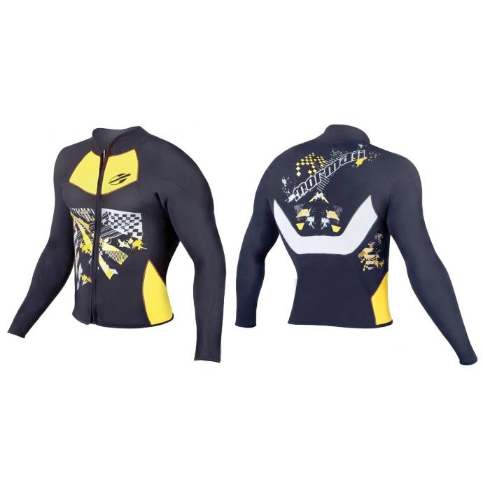 Неопреновая куртка MORMAII - "JET SKI Stream Line Novo" 1.5 мм - s 106 jsn Неопреновая куртка желтый - Цвет Желтый - Фото 1