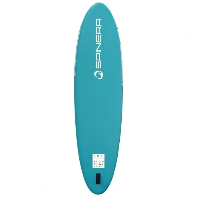 SUP-доска надувная с веслом универсальная Spinera Let's Paddle 11'2" Teal HDDS S24 - Артикул 21113 - Фото 4