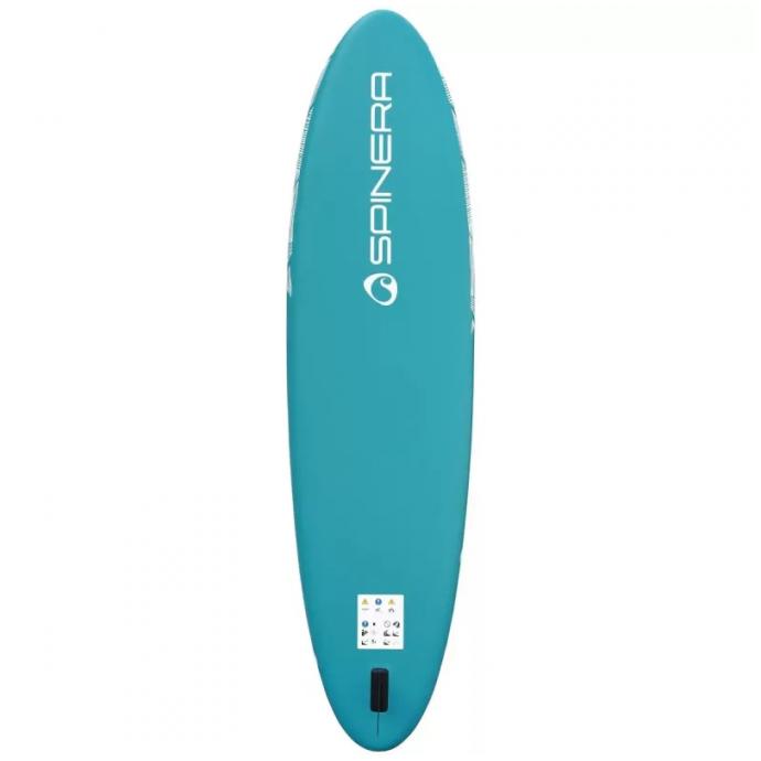 SUP-доска надувная с веслом универсальная Spinera Let's Paddle 12'0" Teal HDDS S24	 - Артикул 21114 - Фото 4