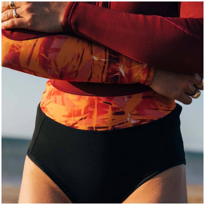 ГИДРОКОСТЮМ ЖЕНСК. КОРОТКИЙ SOÖRUZ «DIVINE» 1/1 ММ - E24 WW11SHLSZDIVWI-«DIVINE» 1/1-WINE - Цвет WINE - Фото 4