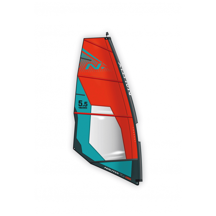 Парус дакроновый NAUTIX (только парус) для школ и начинающих Nautix Dacron Sail + Mast top 5.5 m - Nautix Dacron Sail- 5.5 m - Цвет Красный - Фото 1