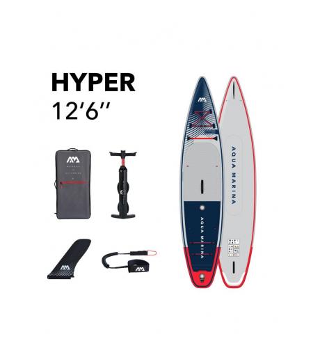 SUP-доска надувная для туризма AQUA MARINA  Hyper 12'6"