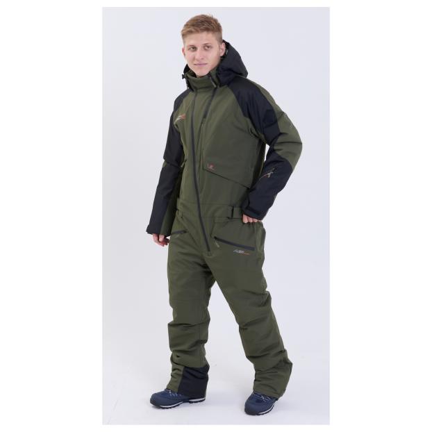 МУЖСКОЙ СНОУБОРДИЧЕСКИЙ КОМБИНЕЗОН RUNNING SPORT - Аритикул 8892-grey-XL - Фото 89