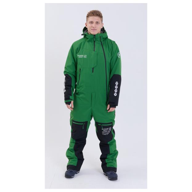 МУЖСКОЙ СНОУБОРДИЧЕСКИЙ КОМБИНЕЗОН RUNNING SPORT - Аритикул 8892-grey-XL - Фото 129