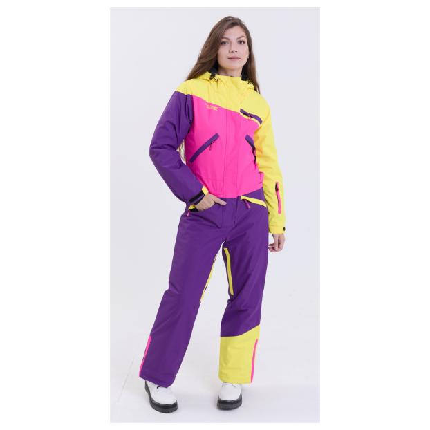 ЖЕНСКИЙ СНОУБОРДИЧЕСКИЙ КОМБИНЕЗОН RUNNING SPORT - Аритикул 7799-mint-M - Фото 49