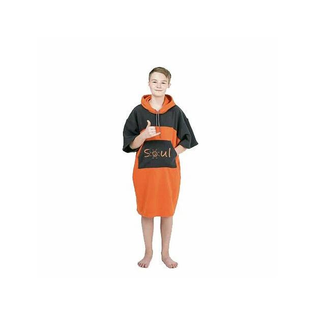 СЕРФ ПОНЧО детское well-soft - Аритикул SURF SILVER Baby well-soft-лимонный-L - Фото 2