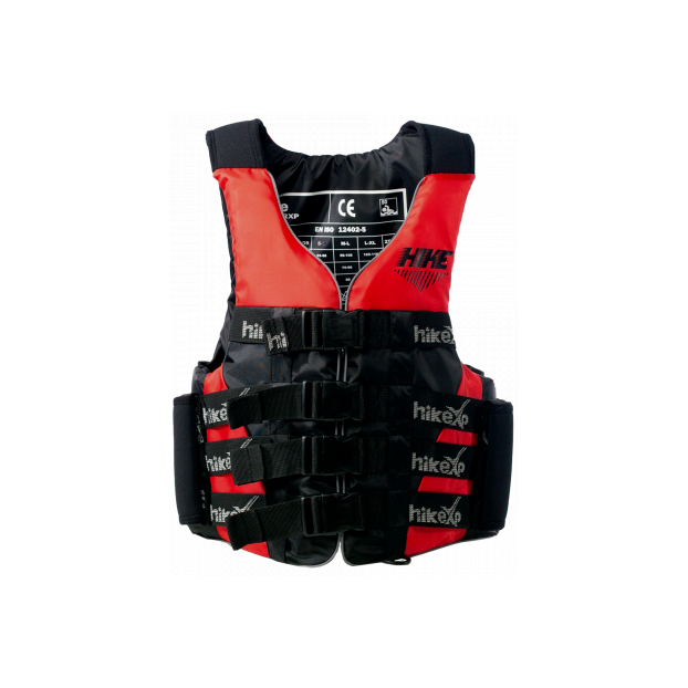 Спасательный жилет красный с ручками hikeXp RXP Ultimate Black/Red - Аритикул 100305-Black/White-2XL/3LXL - Фото 1