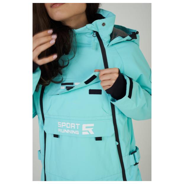 ЖЕНСКИЙ СНОУБОРДИЧЕСКИЙ КОМБИНЕЗОН RUNNING SPORT - Аритикул 7799-mint-M - Фото 2
