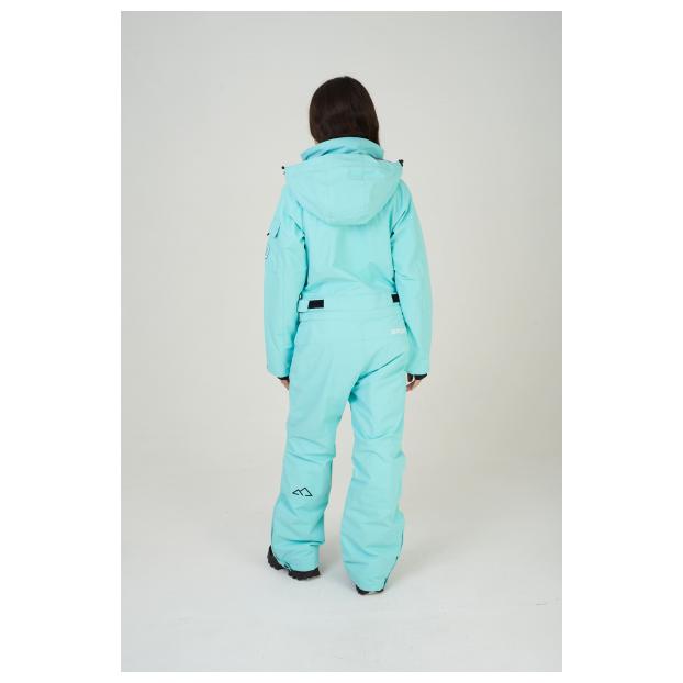 ЖЕНСКИЙ СНОУБОРДИЧЕСКИЙ КОМБИНЕЗОН RUNNING SPORT - Аритикул 7799-mint-M - Фото 4