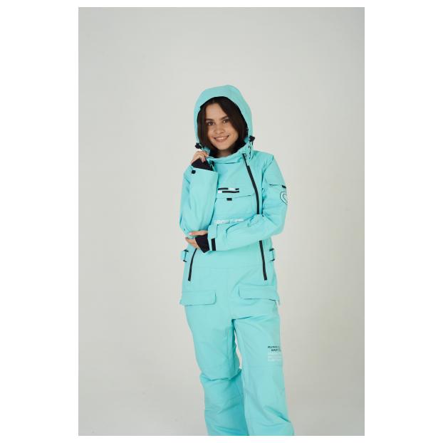 ЖЕНСКИЙ СНОУБОРДИЧЕСКИЙ КОМБИНЕЗОН RUNNING SPORT - Аритикул 7799-mint-M - Фото 5