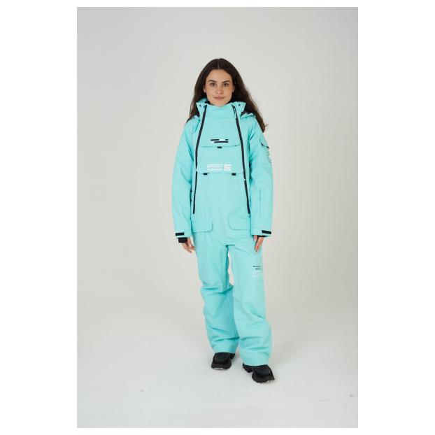 ЖЕНСКИЙ СНОУБОРДИЧЕСКИЙ КОМБИНЕЗОН RUNNING SPORT - Аритикул 7799-mint-M - Фото 6