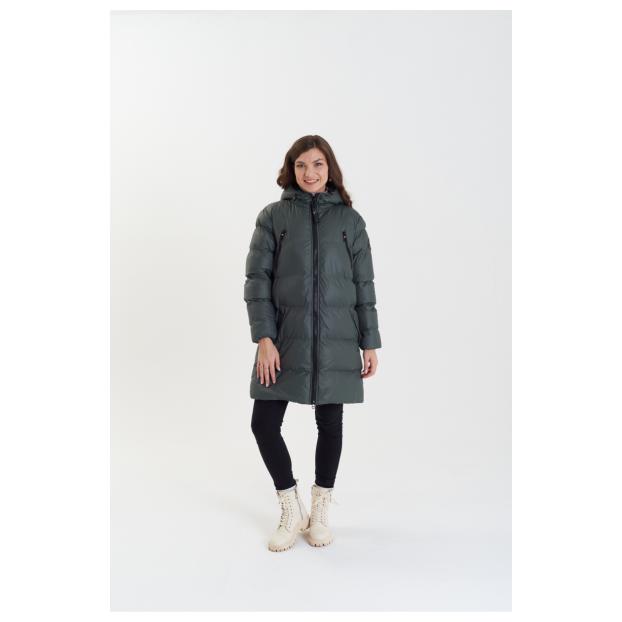 Пуховик женский GEOGRAPHICAL NORWAY ADRIANNA - Аритикул WW5345F/GNO-BLACK-XL - Фото 11