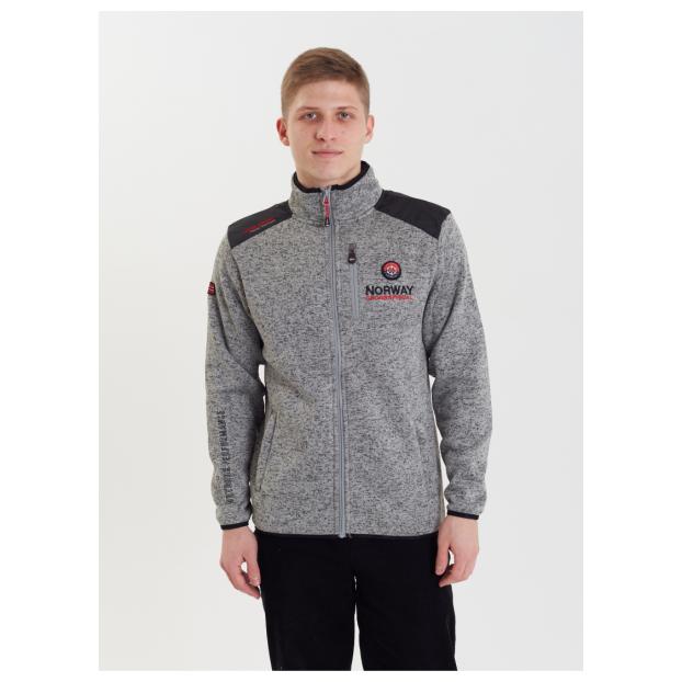 Толстовка мужская GEOGRAPHICAL NORWAY «TAVID» - Аритикул WT1055H/GN-BURGUNDY-M - Фото 1