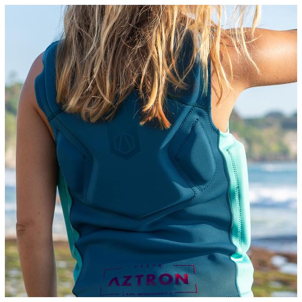 Жилет водный женский AZTRON VESTA SAFETY VEST (SS) (БИРЮЗОВЫЙ) - Аритикул az_ves-M - Фото 4
