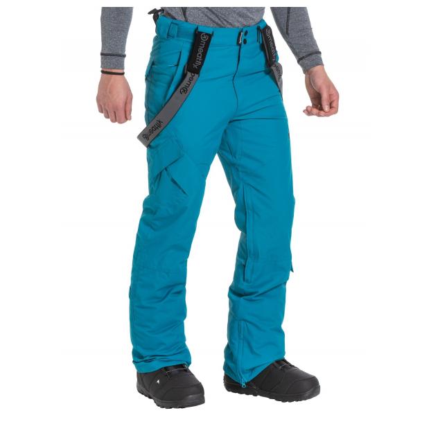 Сноубордические брюки MEATFLY «GHOST PANTS»  - Аритикул GHOST-1-MORPH BLACK-XL - Фото 2