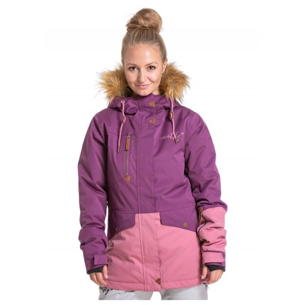 Сноубордическая куртка MEATFLY «ATHENA PREMIUM JACKET» - Аритикул ATHENA PREMIUM-Ginger/Eucalyptus-XS - Фото 7