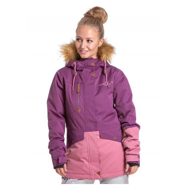 Сноубордическая куртка MEATFLY «ATHENA PREMIUM JACKET» - Аритикул ATHENA PREMIUM-Ginger/Eucalyptus-XS - Фото 11
