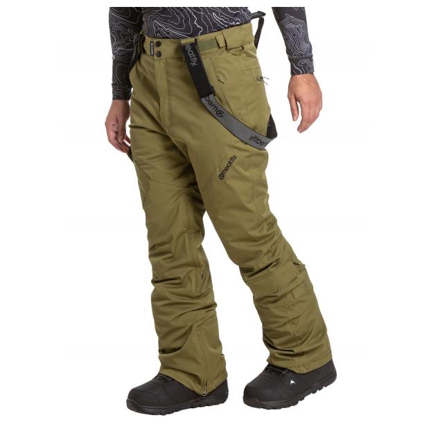 Сноубордические брюки MEATFLY «GHOST PREMIUM PANTS»  - Аритикул GHOST PREMIUM-Green-L - Фото 14