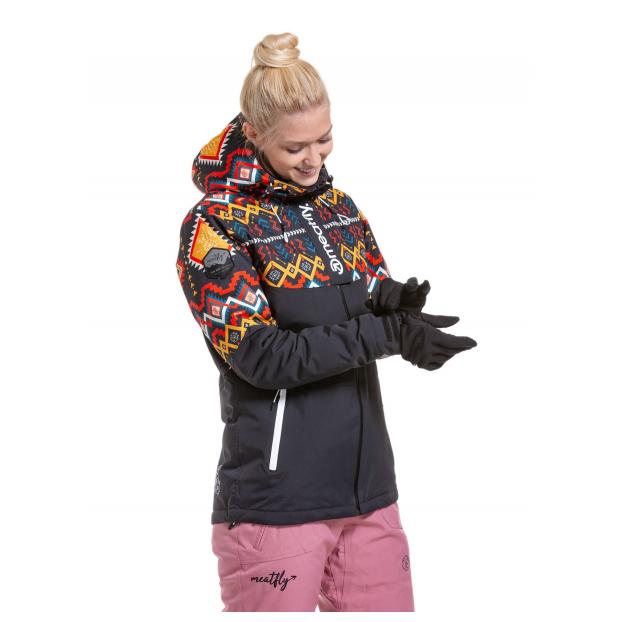 Сноубордическая куртка MEATFLY «KIRSTEN»  - Аритикул KIRSTEN-1-HOT PINK/TURQUOISE-XS - Фото 22