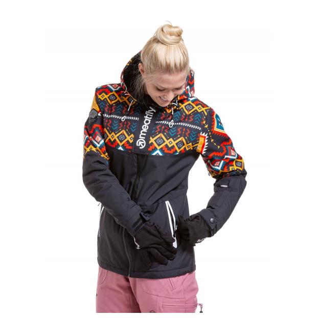 Сноубордическая куртка MEATFLY «KIRSTEN»  - Аритикул KIRSTEN-1-HOT PINK/TURQUOISE-XS - Фото 23