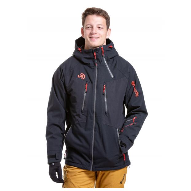 Сноубордическая куртка MEATFLY CRONOS - Аритикул CRONOS-3-FERRARI RED/DARK GREY-M - Фото 21