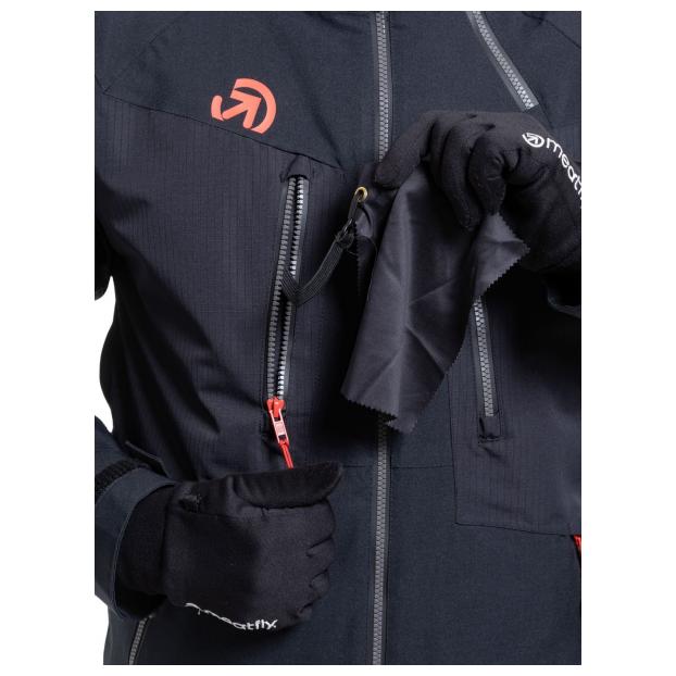 Сноубордическая куртка MEATFLY CRONOS - Аритикул CRONOS-3-FERRARI RED/DARK GREY-M - Фото 23