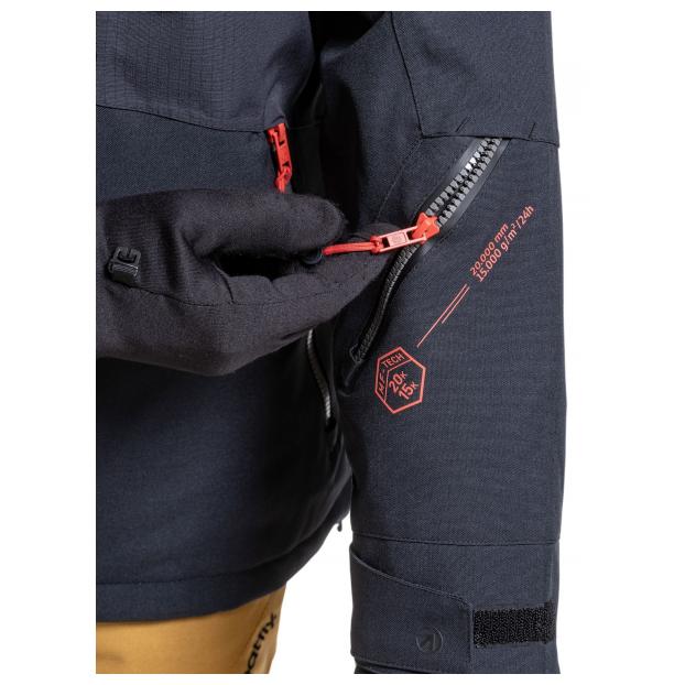 Сноубордическая куртка MEATFLY CRONOS - Аритикул CRONOS-3-FERRARI RED/DARK GREY-M - Фото 25