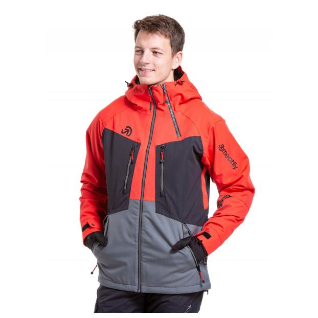 Сноубордическая куртка MEATFLY CRONOS - Аритикул CRONOS-3-FERRARI RED/DARK GREY-M - Фото 34