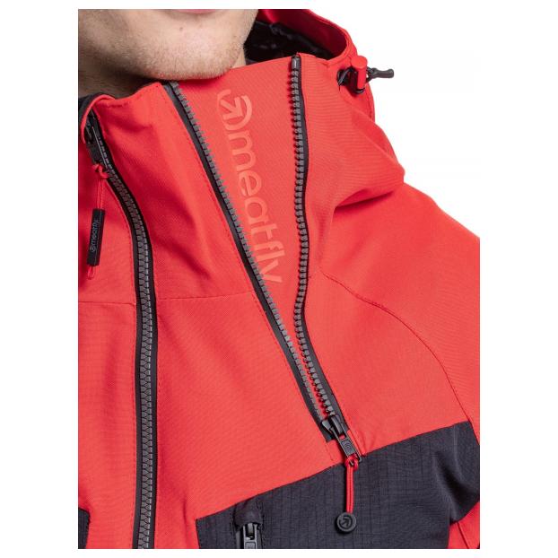 Сноубордическая куртка MEATFLY CRONOS - Аритикул CRONOS-3-FERRARI RED/DARK GREY-M - Фото 43