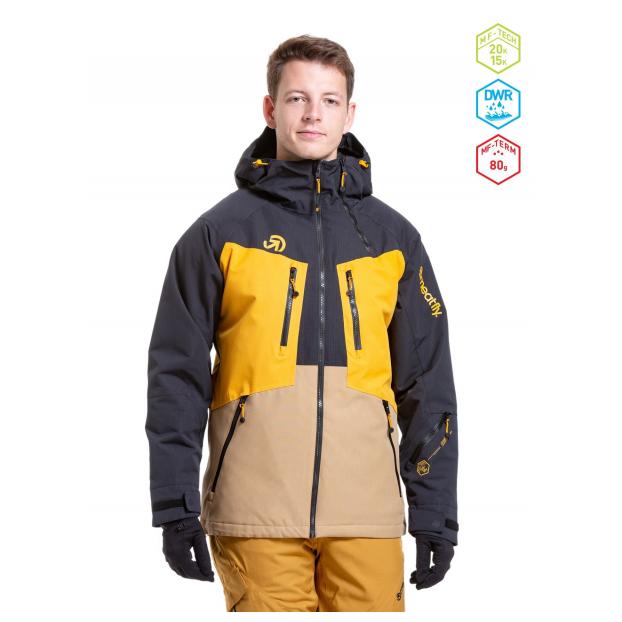 Сноубордическая куртка MEATFLY CRONOS - Аритикул CRONOS-3-FERRARI RED/DARK GREY-M - Фото 1