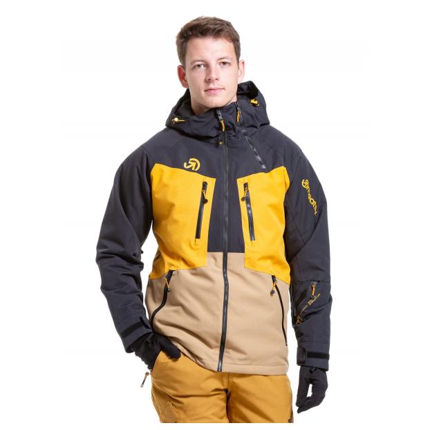Сноубордическая куртка MEATFLY CRONOS - Аритикул CRONOS-3-FERRARI RED/DARK GREY-M - Фото 7