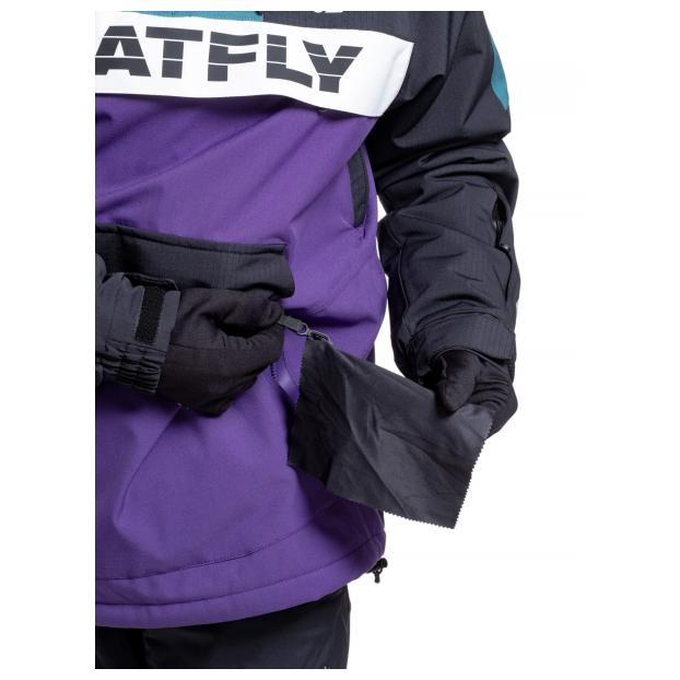 Сноубордическая куртка MEATFLY ZENITH - Аритикул ZENITH-4-Teal Blue-M - Фото 7