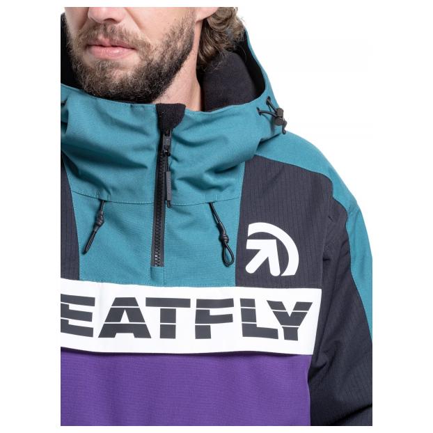 Сноубордическая куртка MEATFLY ZENITH - Аритикул ZENITH-4-Teal Blue-M - Фото 14