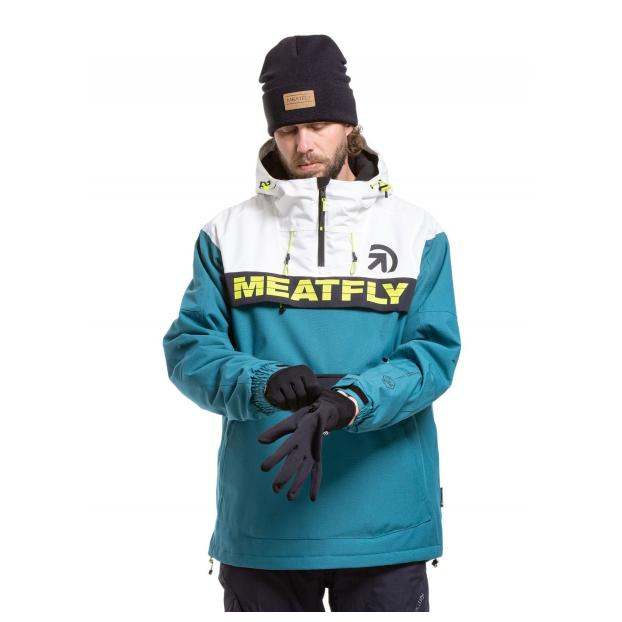 Сноубордическая куртка MEATFLY ZENITH - Аритикул ZENITH-4-Teal Blue-M - Фото 38