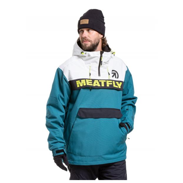 Сноубордическая куртка MEATFLY ZENITH - Аритикул ZENITH-4-Teal Blue-M - Фото 39