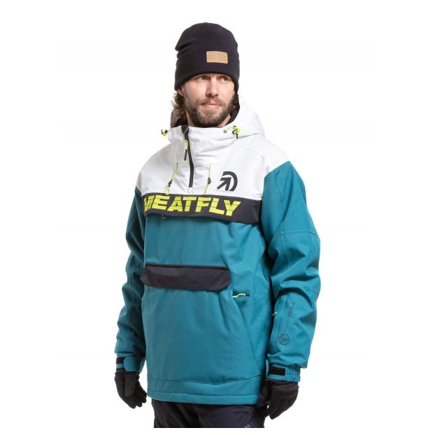 Сноубордическая куртка MEATFLY ZENITH - Аритикул ZENITH-4-Teal Blue-M - Фото 40