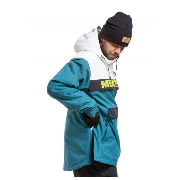 Сноубордическая куртка MEATFLY ZENITH - Аритикул ZENITH-4-Teal Blue-M - Фото 41