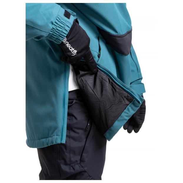 Сноубордическая куртка MEATFLY ZENITH - Аритикул ZENITH-4-Teal Blue-M - Фото 45