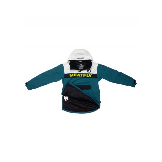Сноубордическая куртка MEATFLY ZENITH - Аритикул ZENITH-4-Teal Blue-M - Фото 52