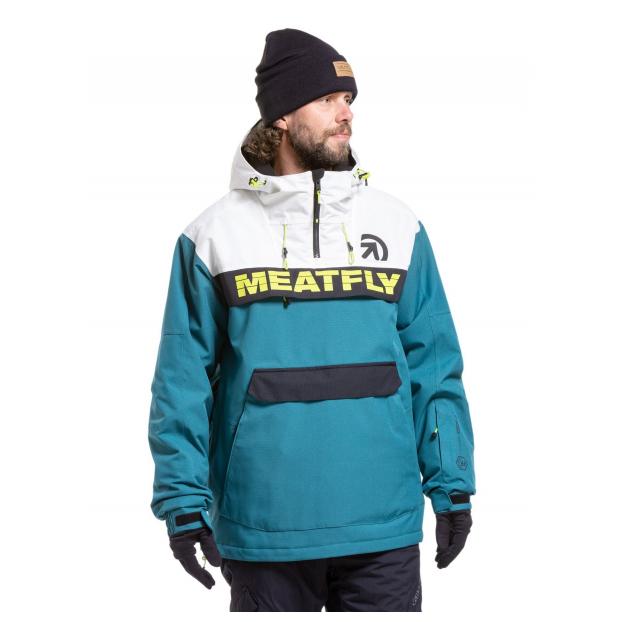 Сноубордическая куртка MEATFLY ZENITH - Аритикул ZENITH-4-Teal Blue-M - Фото 53