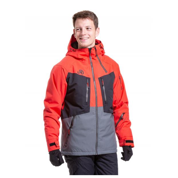 Сноубордическая куртка MEATFLY CRONOS - Аритикул CRONOS-3-FERRARI RED/DARK GREY-M - Фото 49