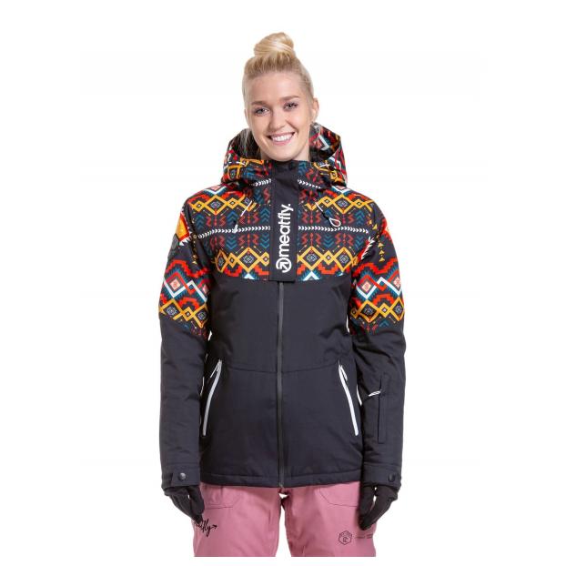 Сноубордическая куртка MEATFLY «KIRSTEN»  - Аритикул KIRSTEN-1-HOT PINK/TURQUOISE-XS - Фото 32