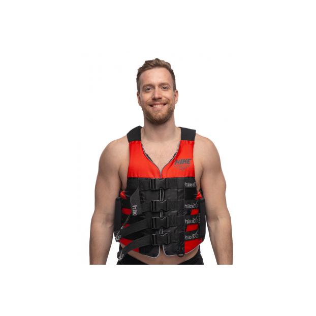Спасательный жилет красный с ручками hikeXp RXP Ultimate Black/Red - Аритикул 100305-Black/White-2XL/3LXL - Фото 3