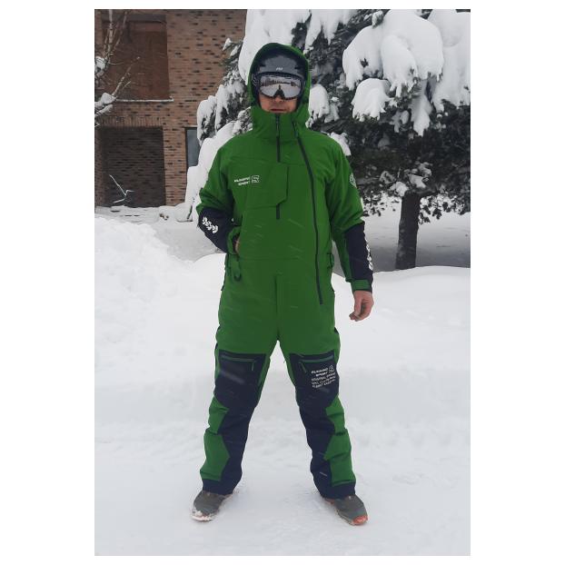 МУЖСКОЙ СНОУБОРДИЧЕСКИЙ КОМБИНЕЗОН RUNNING SPORT - Аритикул 8892-grey-XL - Фото 30