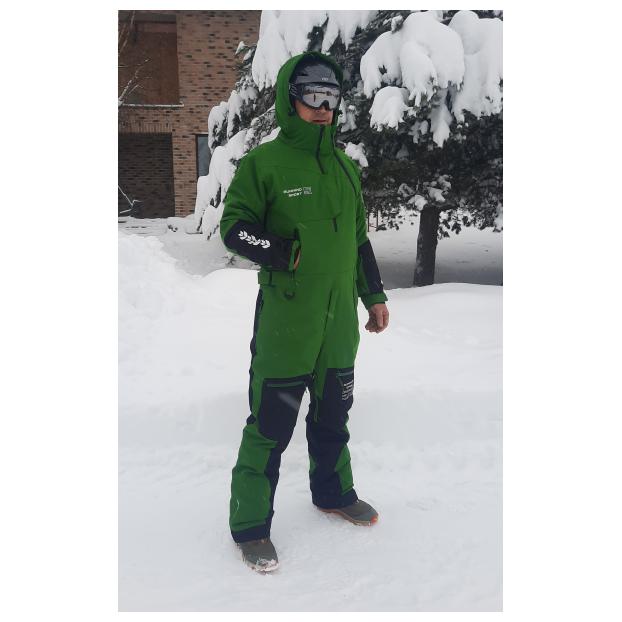 МУЖСКОЙ СНОУБОРДИЧЕСКИЙ КОМБИНЕЗОН RUNNING SPORT - Аритикул 8892-grey-XL - Фото 31